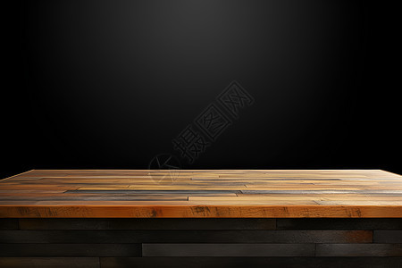 木头柜台背景图片