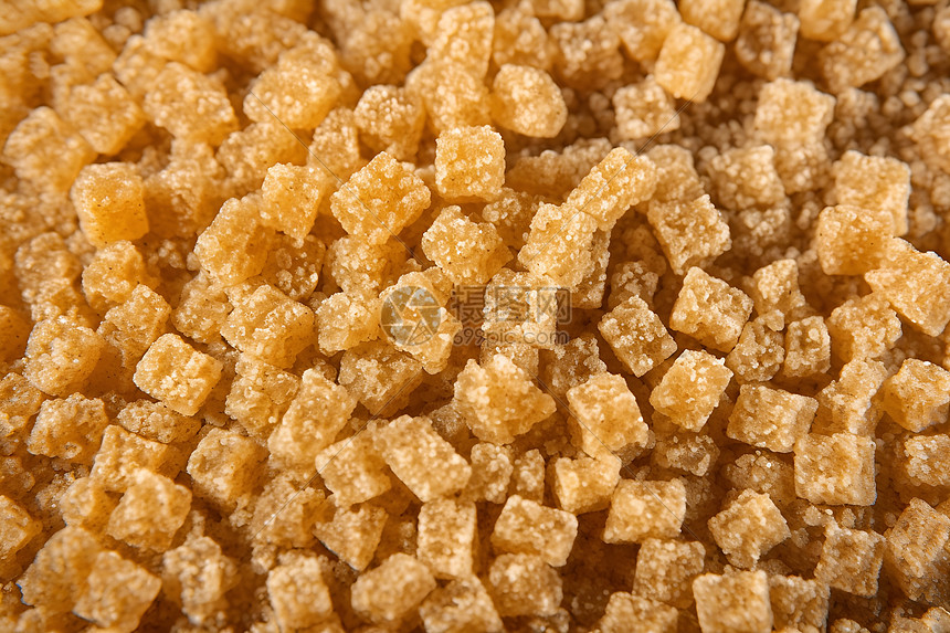 调味品的蔗糖方糖图片