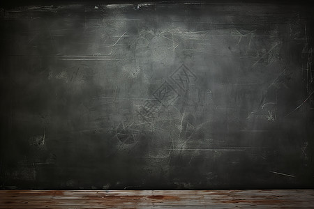 教室空白的黑板图片