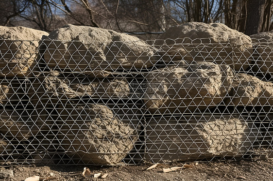 铁丝网篱笆墙壁图片