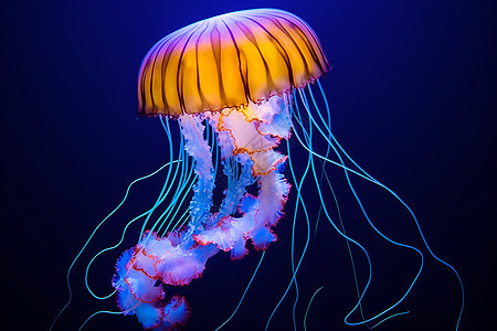 水下生物水母图片