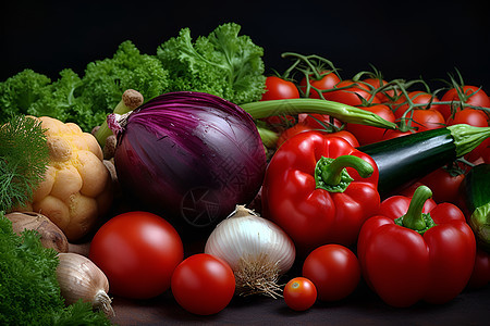健康新鲜的蔬菜图片