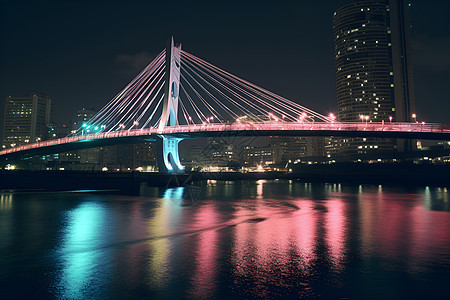 江水上的大桥图片