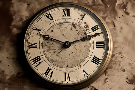 复古的时钟图片