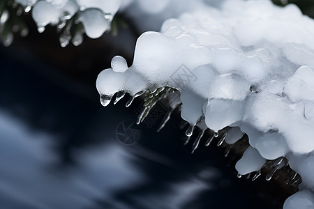 冰雪世界背景图片