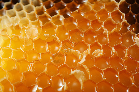 蜜蜂制作的美味背景图片