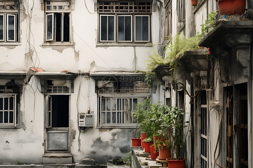 香港的古宅图片