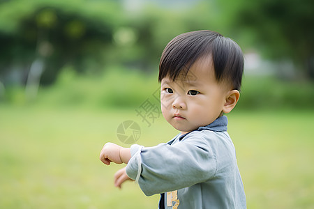 可爱的男孩背景图片