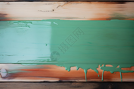 木板上的流动油漆图片