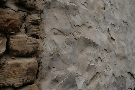 复古的水泥墙壁背景图片