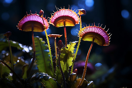 湿地花园食虫植物花园背景