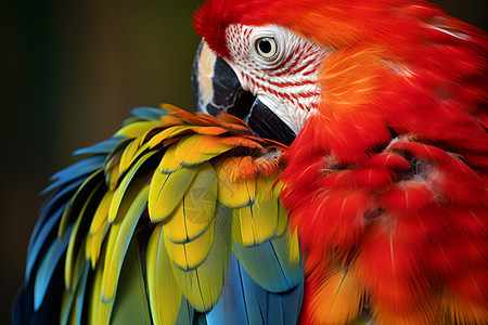 彩色的鹦鹉鸟类图片