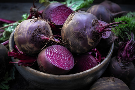 红紫色的蔬菜图片