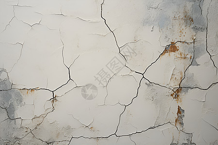 剥落的水泥墙图片