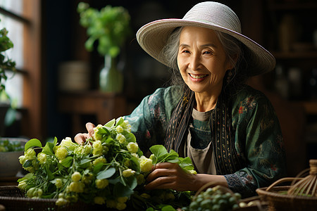 茶乡女农的笑容与活力图片