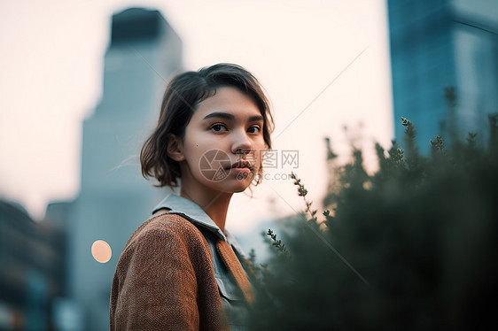 城市时尚女子图片