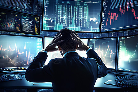 股市投资者的压力图片