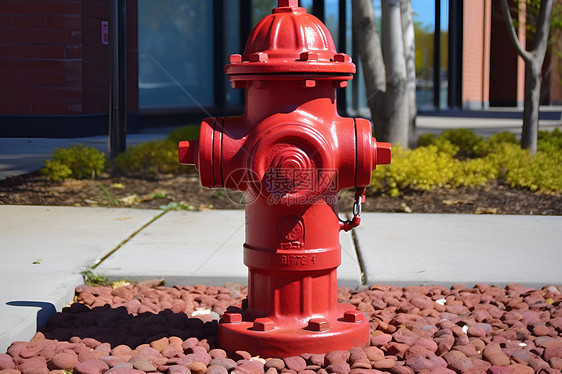 户外街道上的消防栓图片