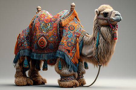 骆驼背上的马鞍图片