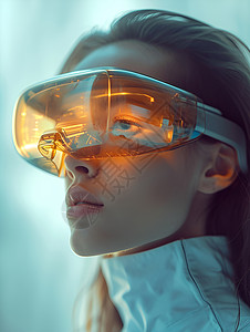 创新科技的VR智能眼镜图片