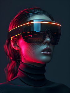 科技美学的VR智能眼镜图片