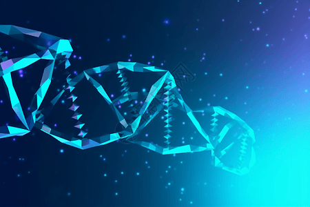 医学研究的螺旋线DNA细胞概念图图片