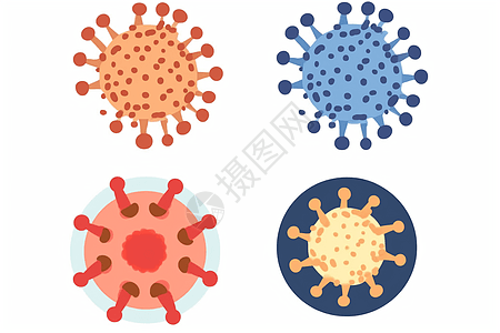 猴痘冠状病毒细胞图片
