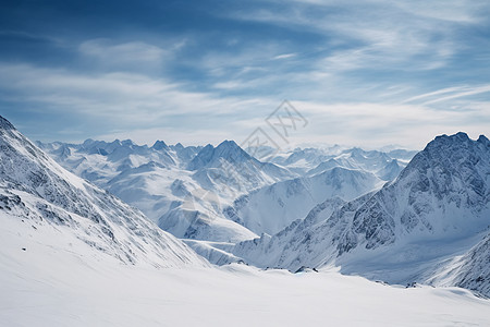 雪山奇观寒冷奇观高清图片