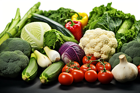 食品健康宣传健康生鲜蔬菜背景