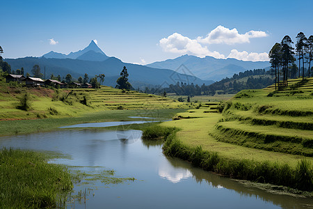 绿水青山图片