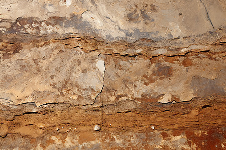 复古的泥土墙壁背景图片