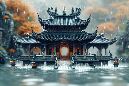 神秘的中国古典建筑图片