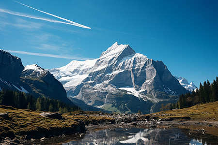 梦幻山脉背景图片