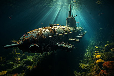 深海潜艇图片