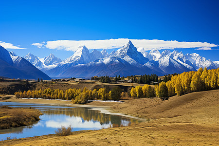 山川秀丽的美景图片