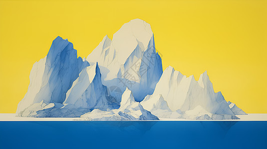 山水之间冰川图片