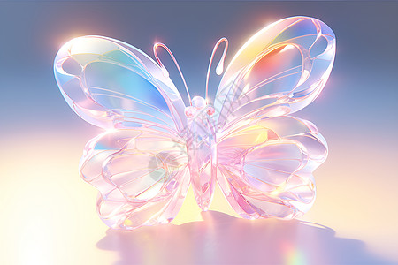彩色的蝴蝶背景图片