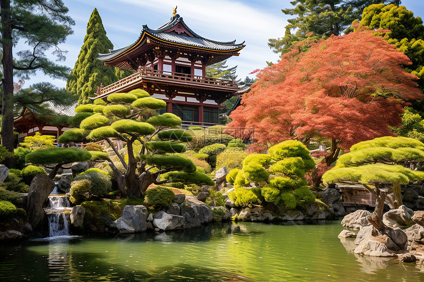 园林建筑风景图片