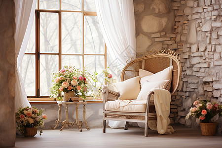 温馨的室内温馨墙面高清图片
