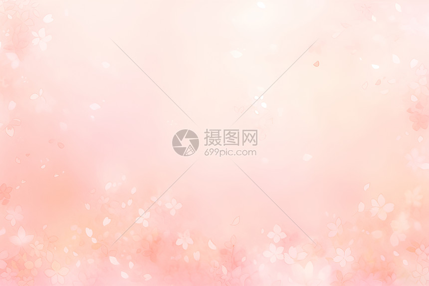樱花花瓣背景图片