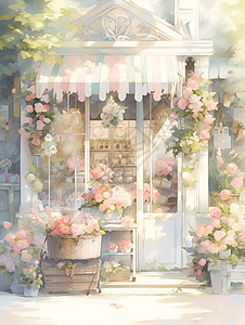 花店的花卉图片