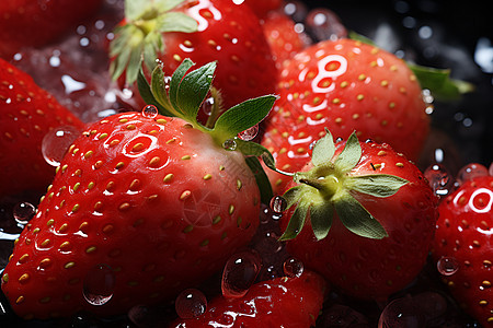 新鲜的水果草莓图片