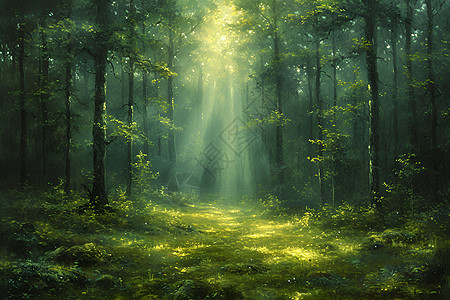 森林的低语背景图片