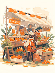 水果市场图片