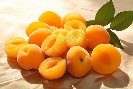 甜蜜美味的杏子图片
