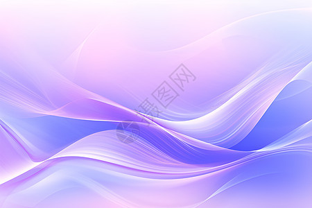 紫白交织的波浪图片