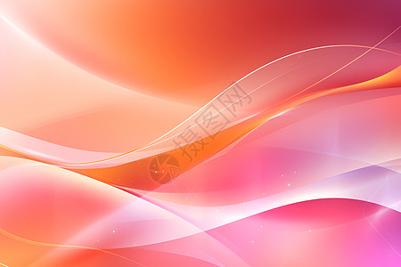 抽象粉橙背景图片