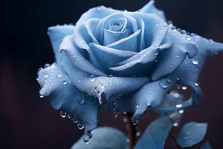 玫瑰上的水滴图片