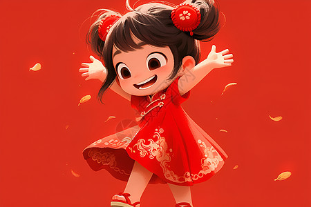 可爱的中国女孩图片