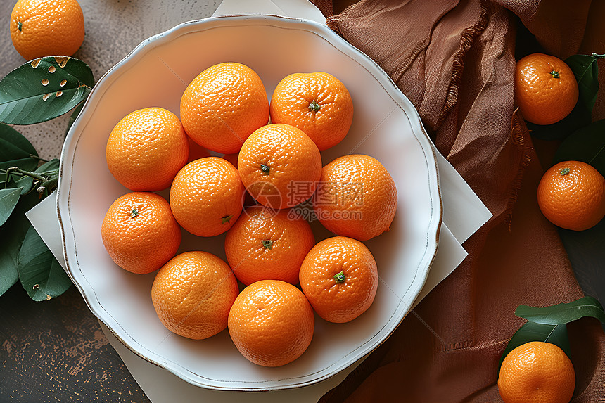 软糯香甜的橘子图片